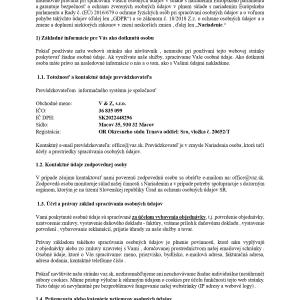 Podmienky Spracuvania Osobnych Udajov Page 0001